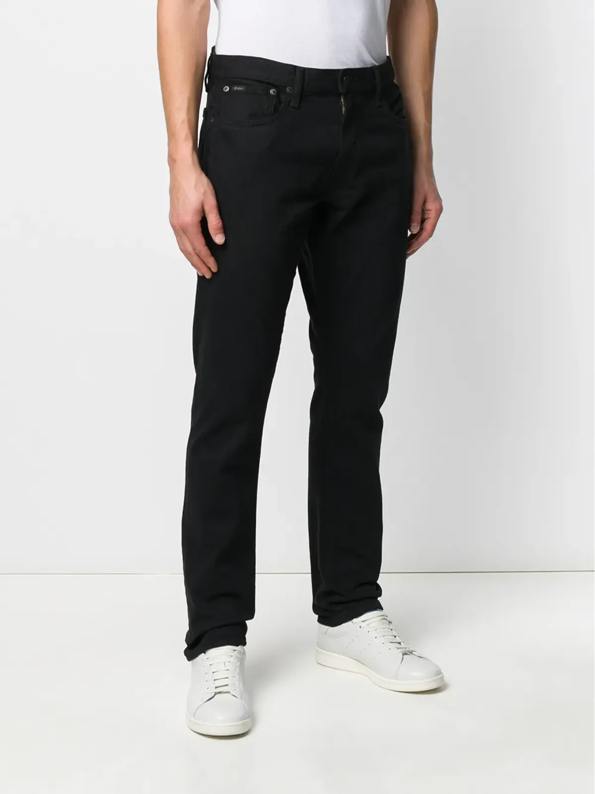 Polo Ralph Lauren サリヴァン スリムストレッチジーンズ - ブラック - 画像3