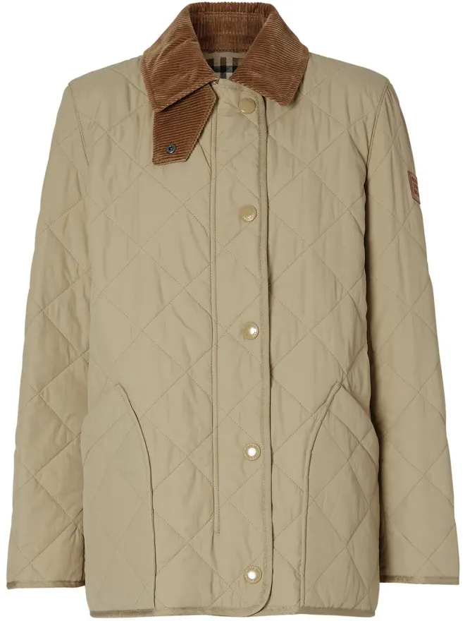 Burberry Burberry ダイヤモンドキルト バーンジャケットの商品画像