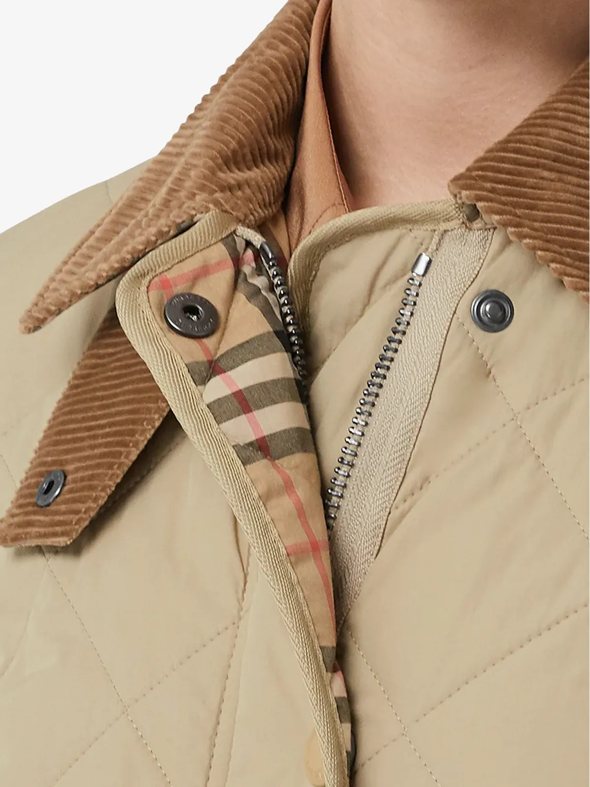 Burberry ダイヤモンドキルト バーンジャケット - 画像5