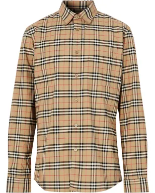Burberry 小さめの格子チェックシャツ - サムネイル1
