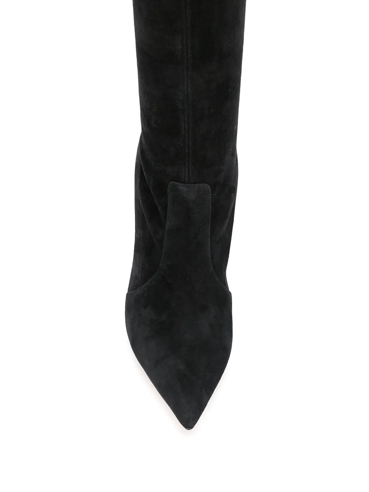 Casadei オーバー・ザ・ニー・ヒールドブーツ ブラック - 画像4