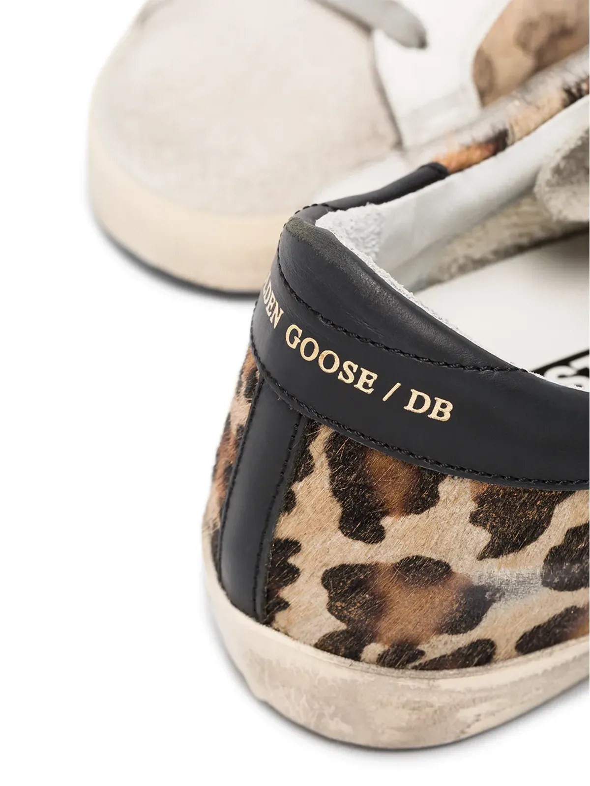 Golden Goose Super-Star leopard print sneakers - Brown - 画像4