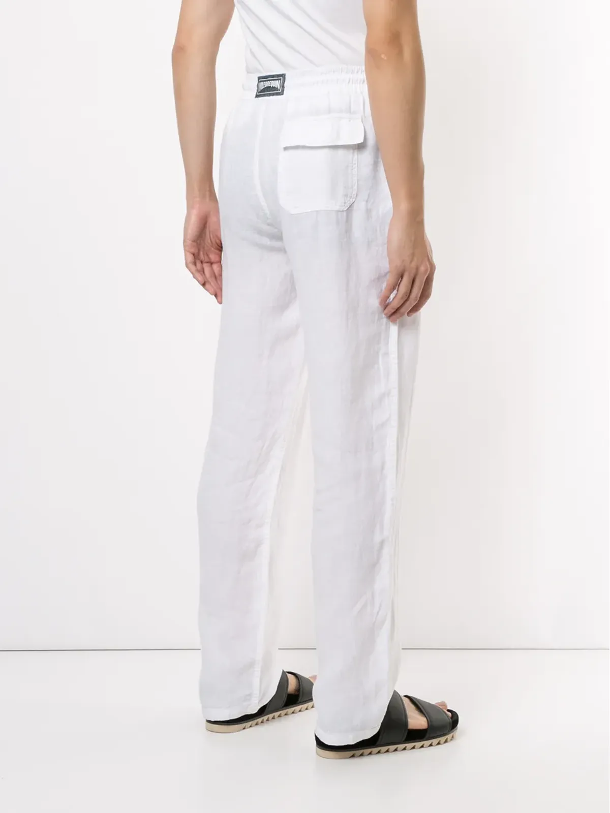 Vilebrequin ドローストリングストレートレッグパンツ - 画像4