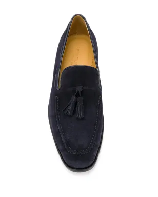 Scarosso クラシック タッセル ローファー - Blue - サムネイル4
