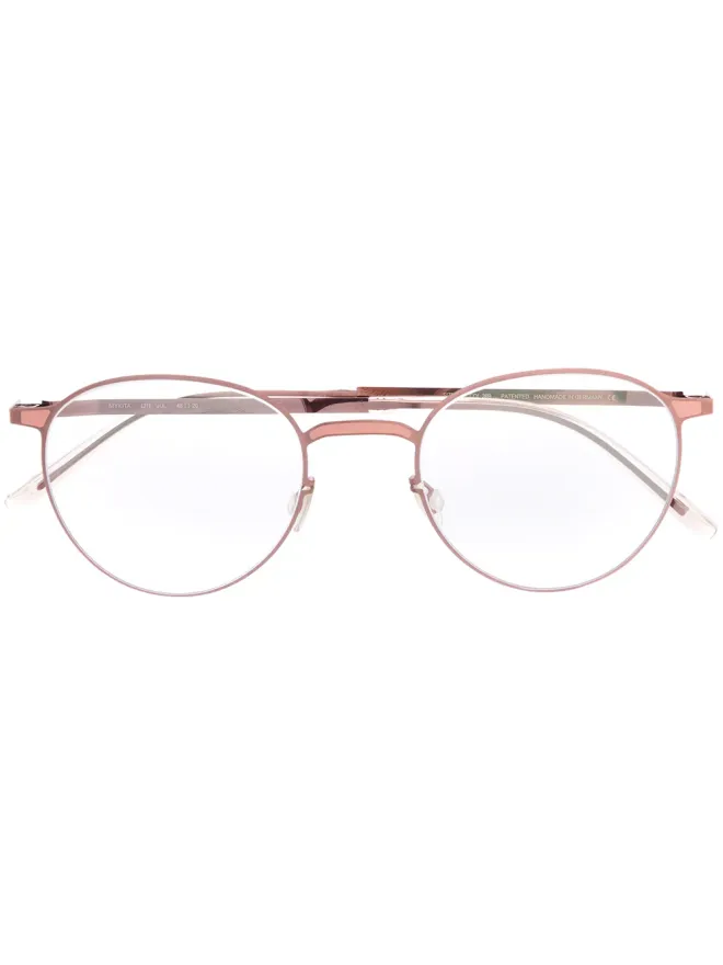 Mykita Mykita Jul ラウンドフレーム眼鏡 - ブラウンの商品画像