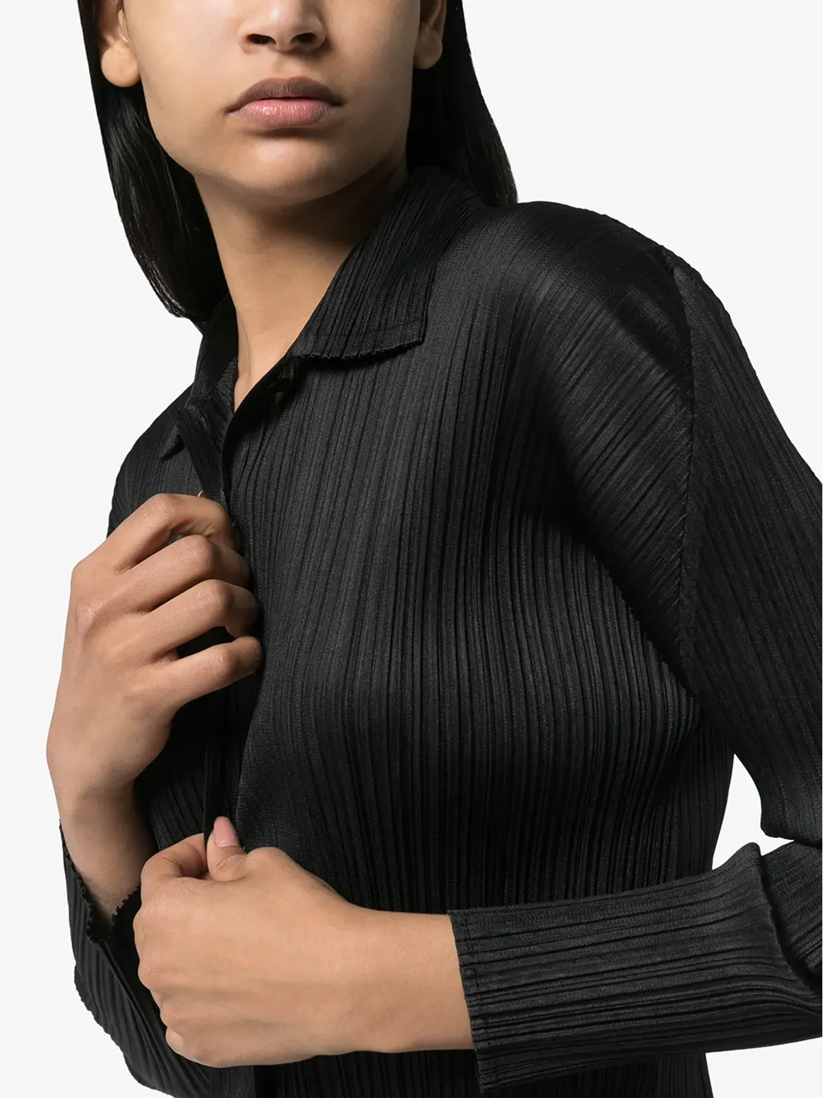 Pleats Please Issey Miyake プリーツシャツ - 画像5