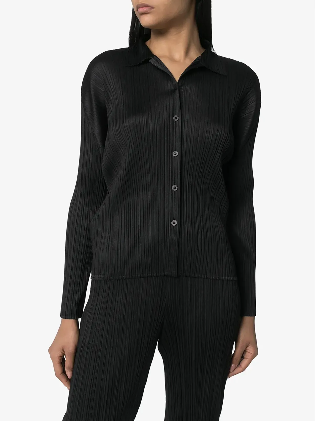 Pleats Please Issey Miyake プリーツシャツ - 画像3