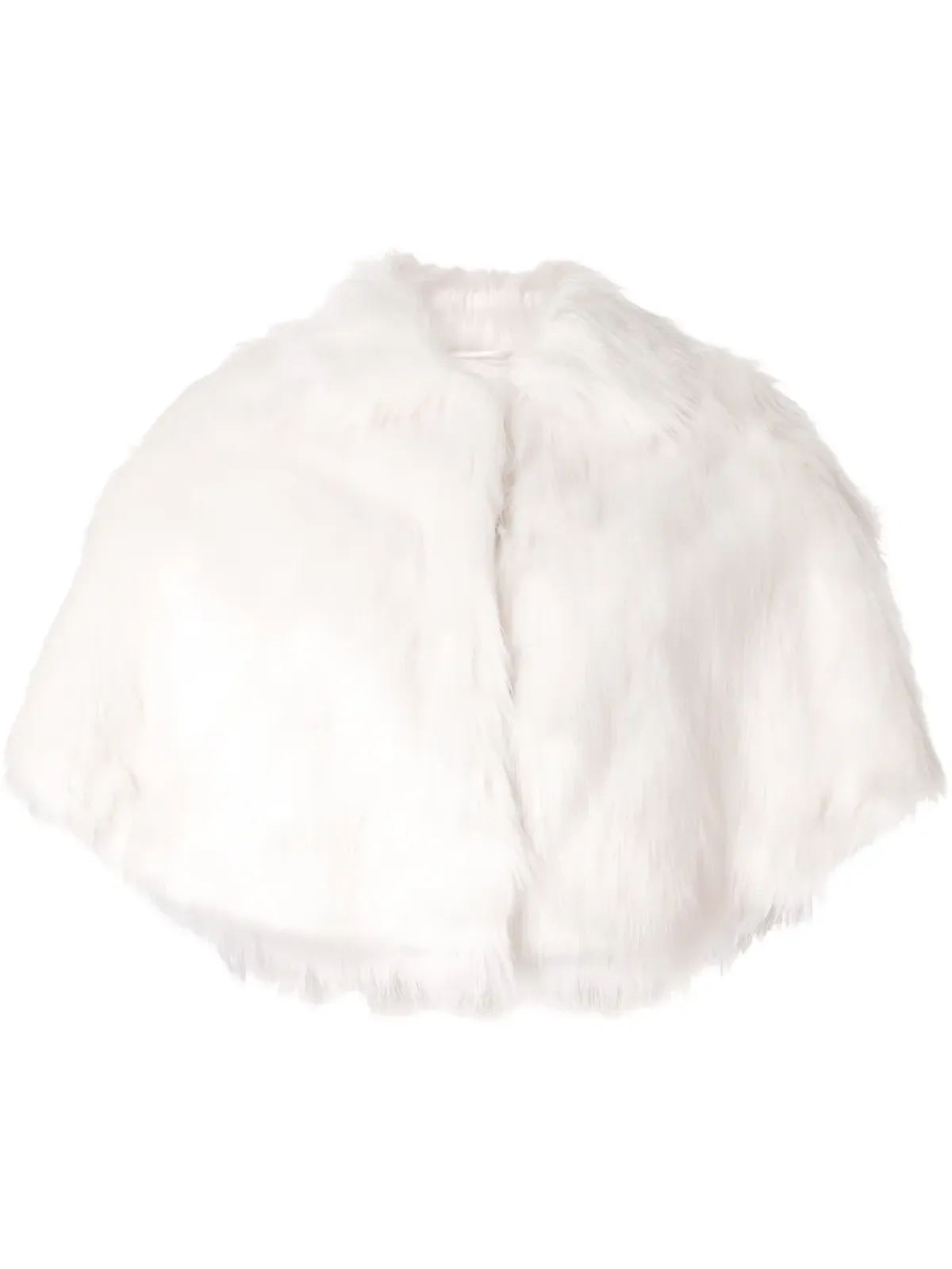 Unreal Fur Nord フェイクファー クロップドケープ - 画像1
