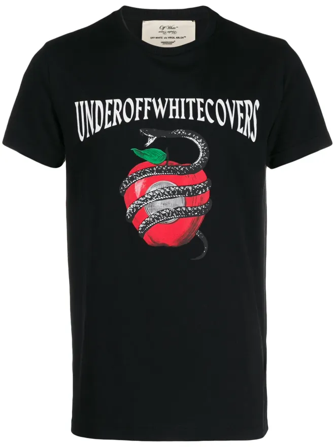 OFF-WHITE Off-White Apple Snake print T-shirtの商品画像
