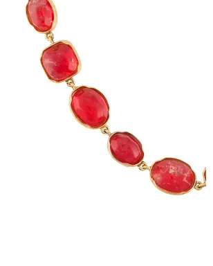 Goossens Cabochons stone-embellished necklace - Gold - サムネイル3