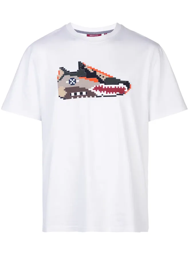 Mostly Heard Rarely Seen 8-Bit Mostly Heard Rarely Seen 8-Bit ファルコン ジャージー Tシャツ - ホワイトの商品画像