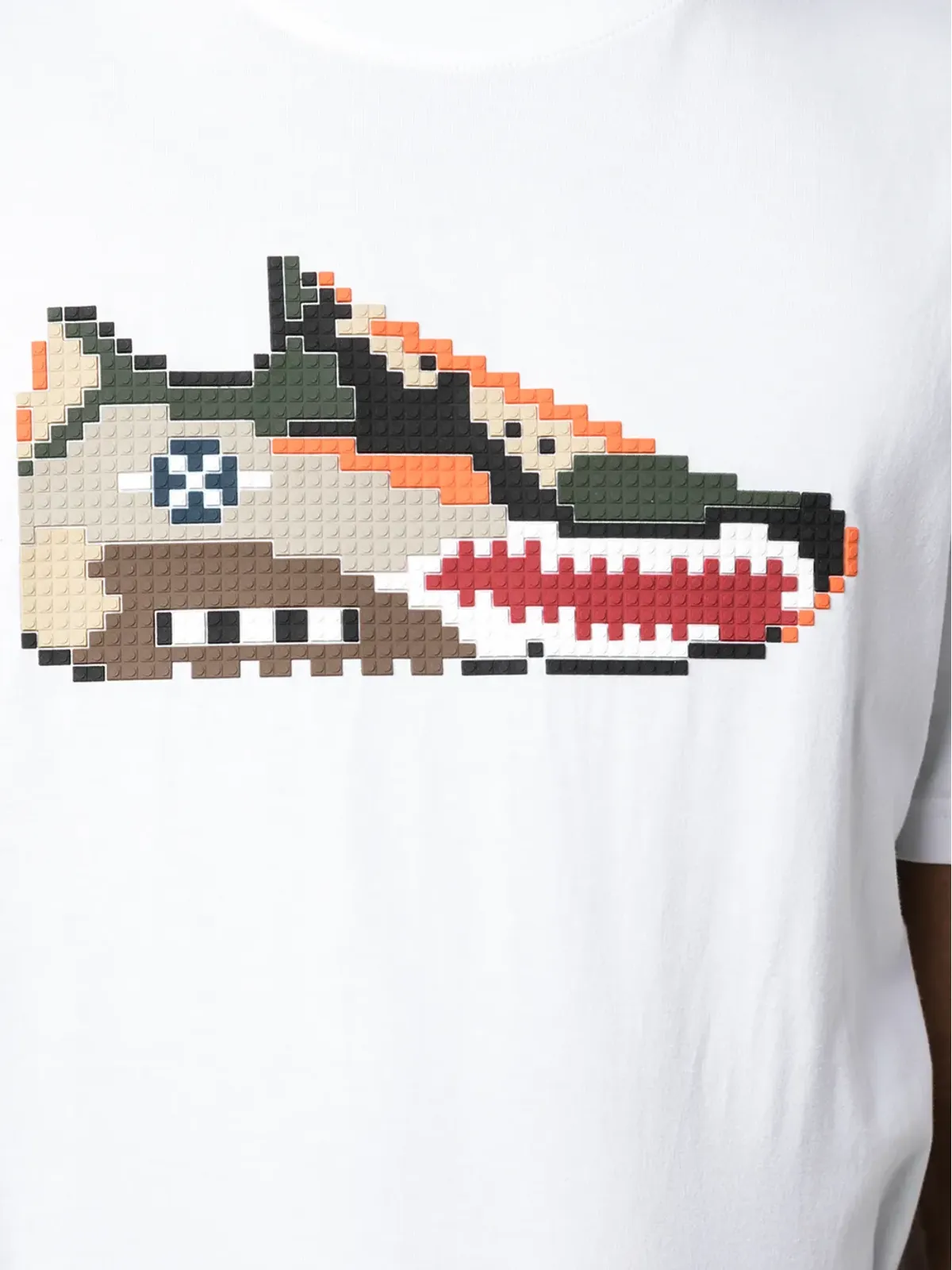 Mostly Heard Rarely Seen 8-Bit ファルコン ジャージー Tシャツ - ホワイト - 画像5