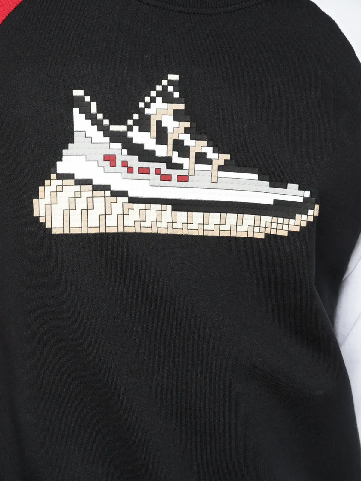 Mostly Heard Rarely Seen 8-Bit エアロ・トライカラー スウェットシャツ - 画像5