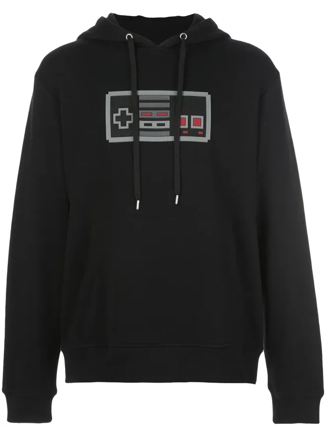 Mostly Heard Rarely Seen 8-Bit Mostly Heard Rarely Seen 8-Bit ガジェットプリント フード付きスウェットシャツ ブラックの商品画像