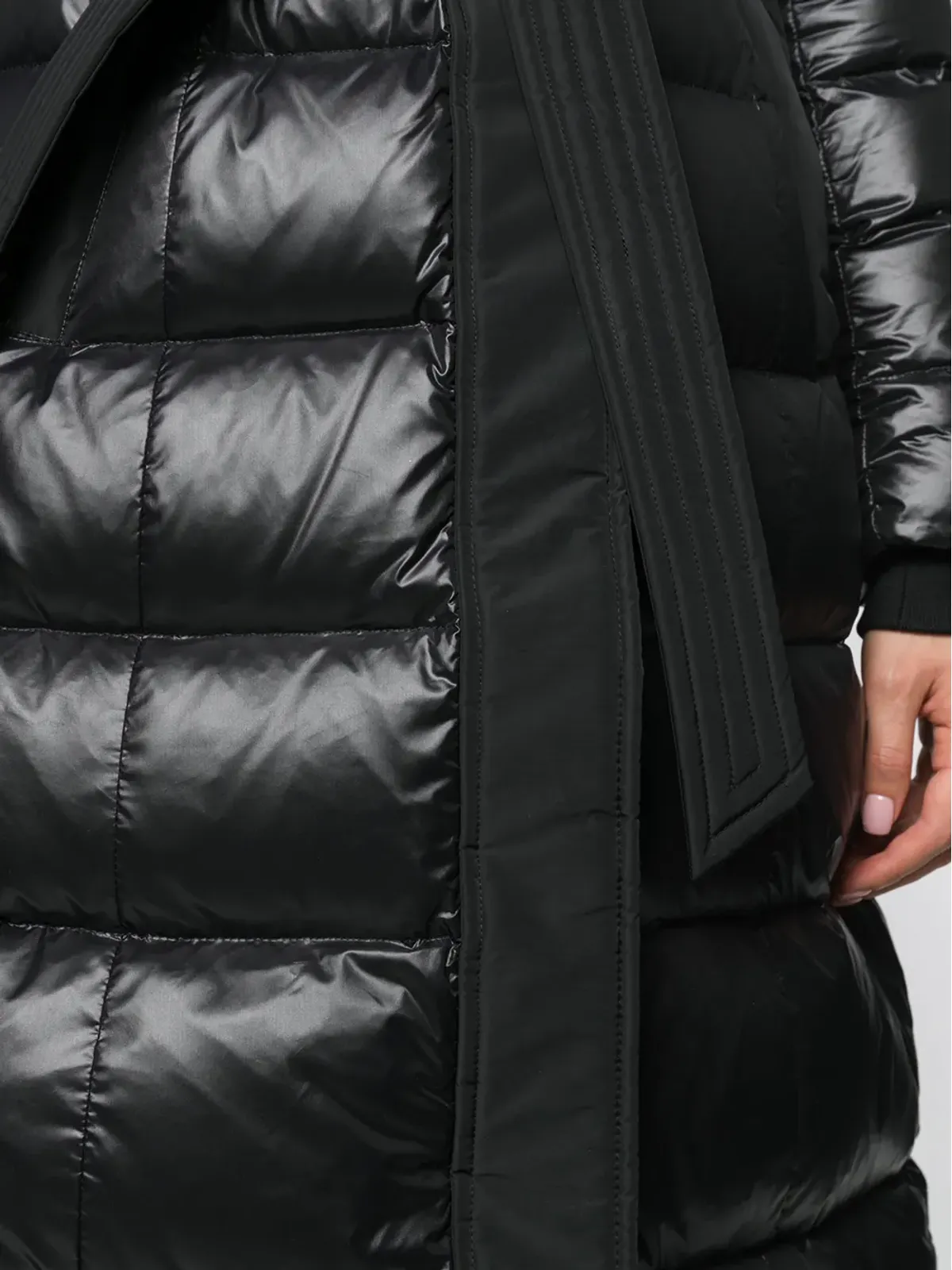 Mackage Calinar maxi ダウンコート（ブラック） - 画像5