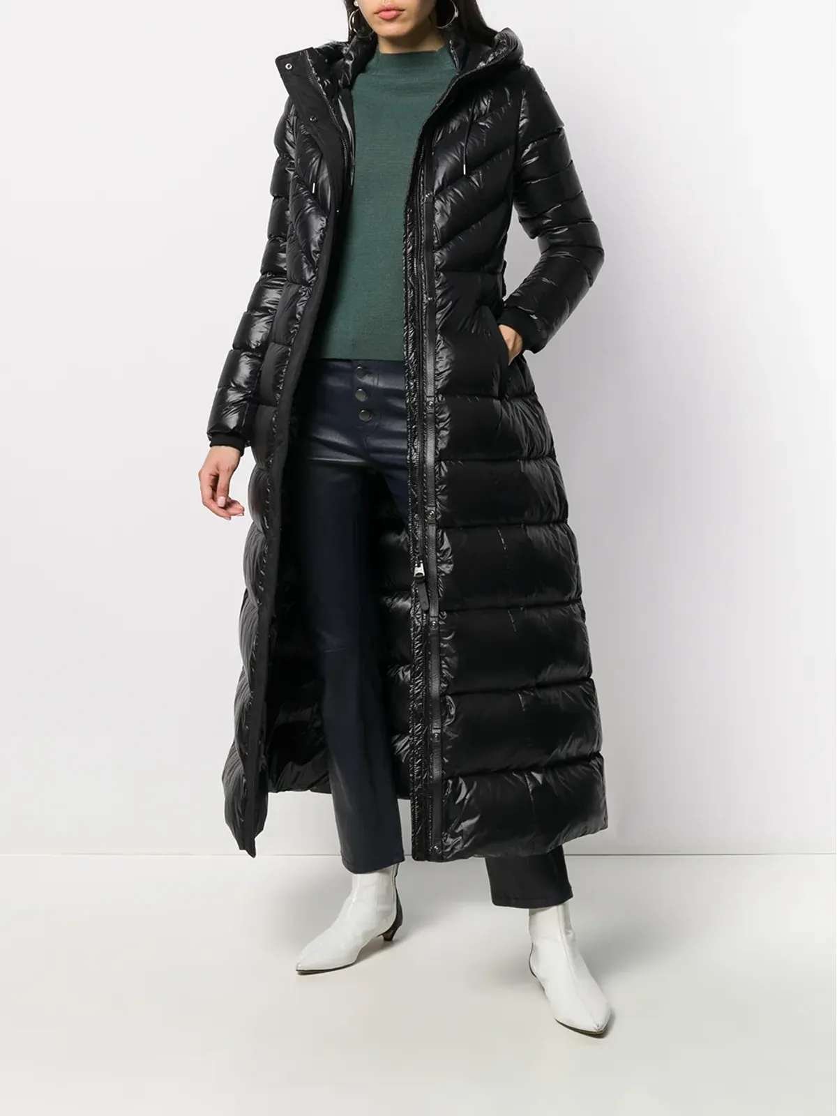 Mackage Calinar maxi ダウンコート（ブラック） - 画像2