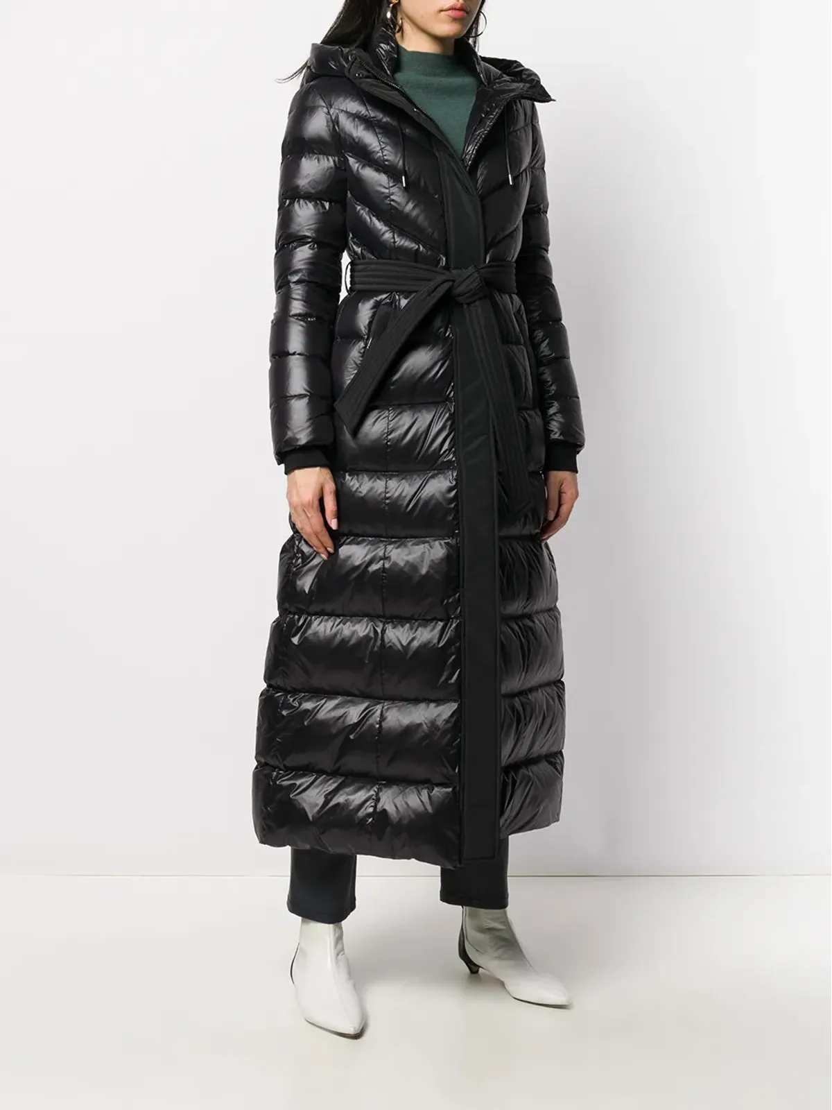 Mackage Calinar maxi ダウンコート（ブラック） - 画像3
