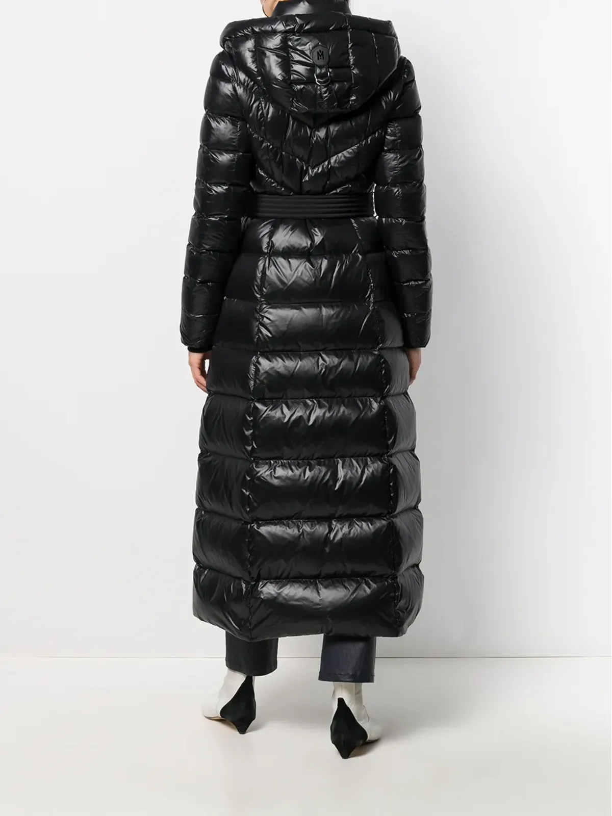 Mackage Calinar maxi ダウンコート（ブラック） - 画像4