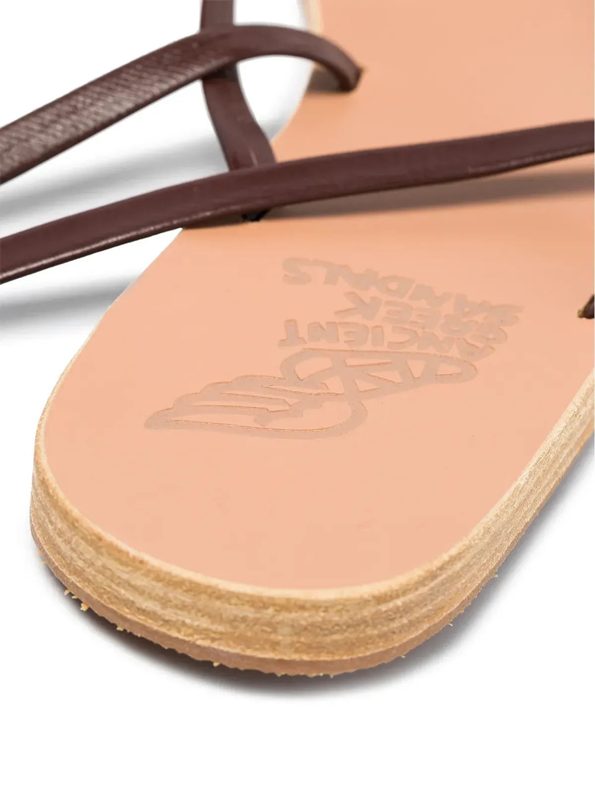 Ancient Greek Sandals Morfi レザーサンダル - ブラウン - 画像5