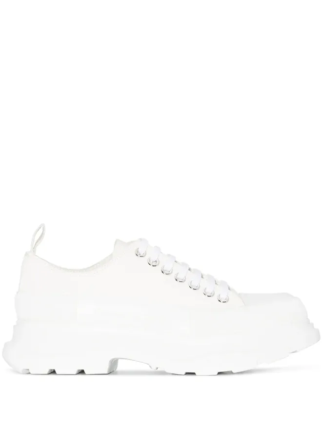 Alexander McQueen Alexander McQueen トレッドスリック コットン スニーカーの商品画像