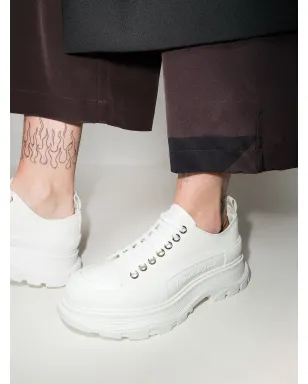 Alexander McQueen トレッドスリック コットン スニーカー - サムネイル3
