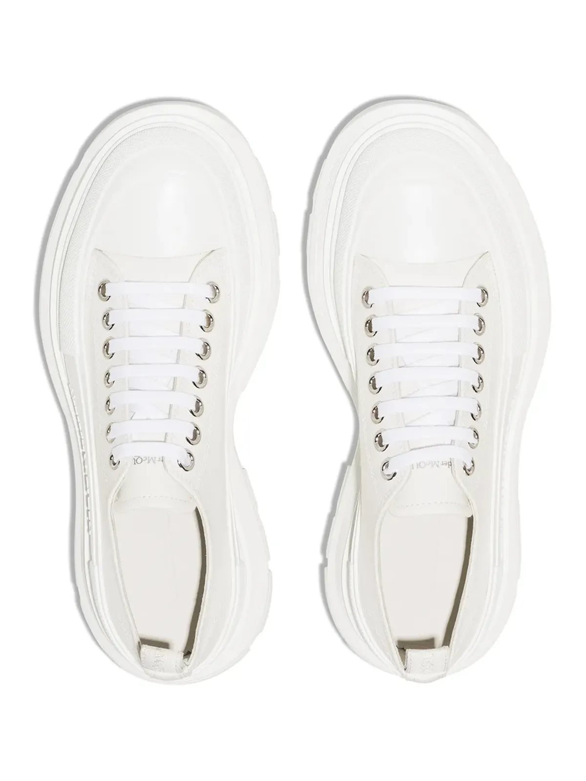 Alexander McQueen トレッドスリック コットン スニーカー - 画像4