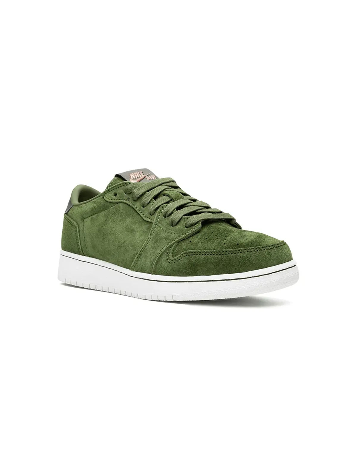 Jordan Kids エア ジョーダン 1 レトロ ロー NS HC Legion Green スニーカー - 画像1