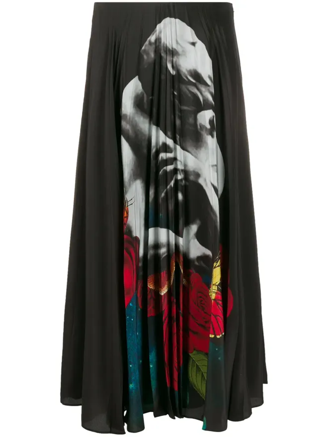 Valentino Garavani Valentino Garavani アンダーカバー プリーツスカートの商品画像