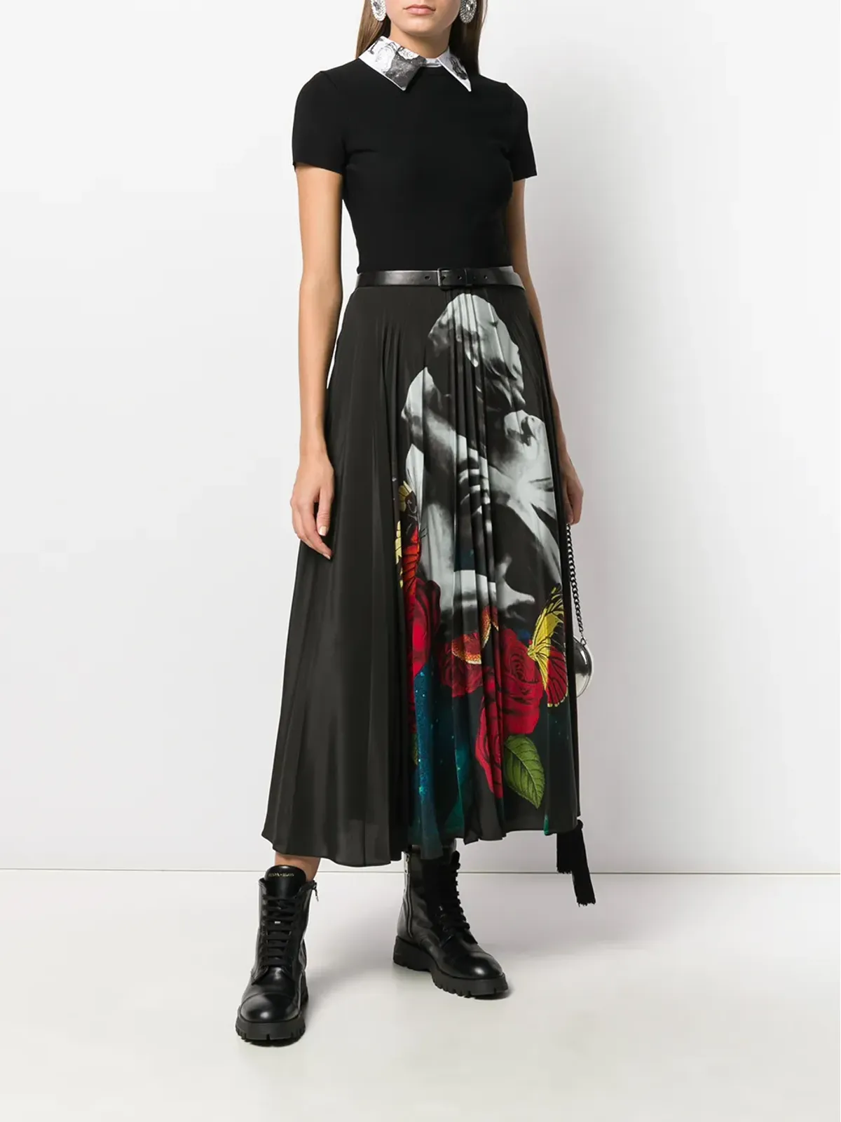 Valentino Garavani アンダーカバー プリーツスカート - 画像2