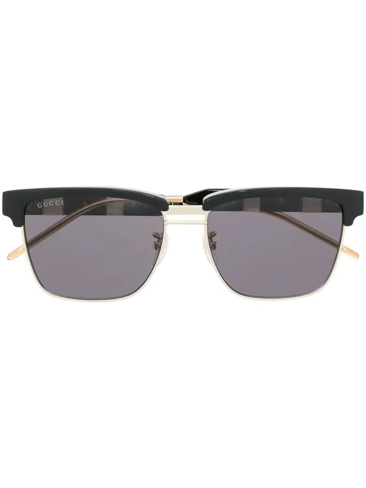 Gucci Eyewear スクエアフレームサングラス - 画像1
