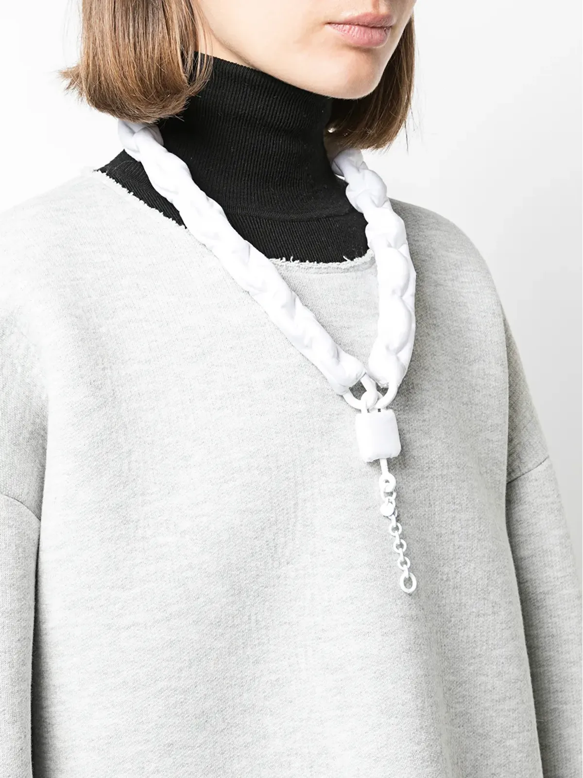 MM6 Maison Margiela パドロックネックレス - 画像2