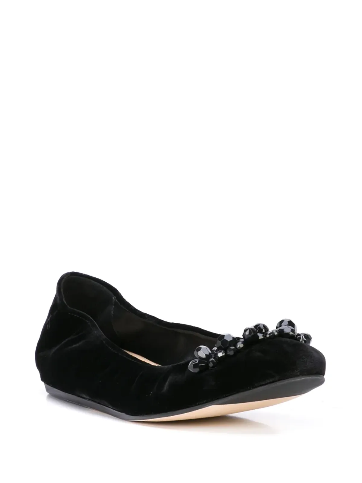 Simone Rocha ビジュー付きバレエシューズ - 画像2