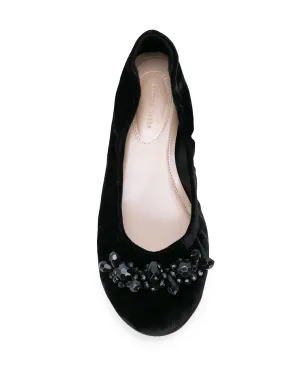 Simone Rocha ビジュー付きバレエシューズ - サムネイル4