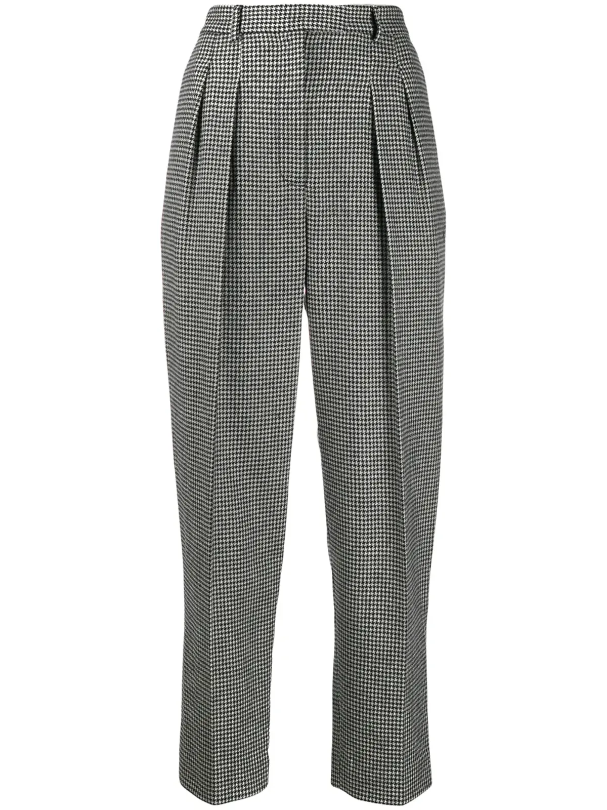 A.P.C. Cheryl houndstooth-print trousers - Black - 画像1