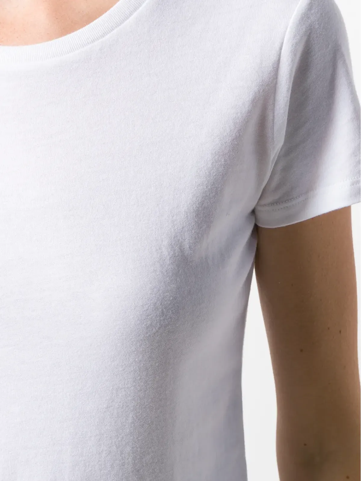 Majestic Filatures ラウンドネック・スリムフィットTシャツ - 画像5