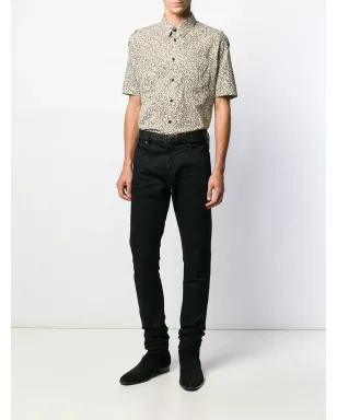Saint Laurent ゼブラ柄シャツ - ニュートラルカラー - サムネイル2