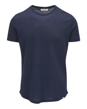 Orlebar Brown ラウンドネックTシャツ - ブルー - サムネイル1