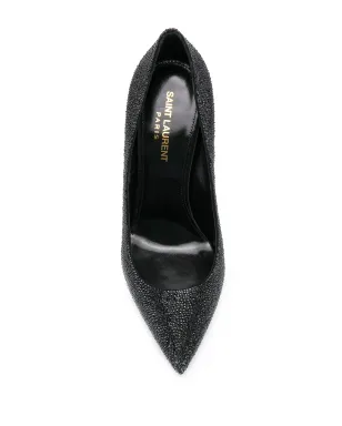 Saint Laurent オピュム グリッター パンプス - サムネイル4