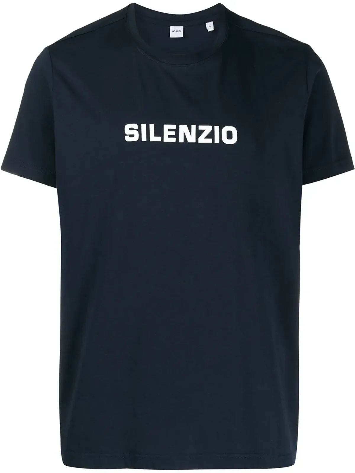 ASPESI Silenzioプリント リラックスフィット Tシャツ - 画像1