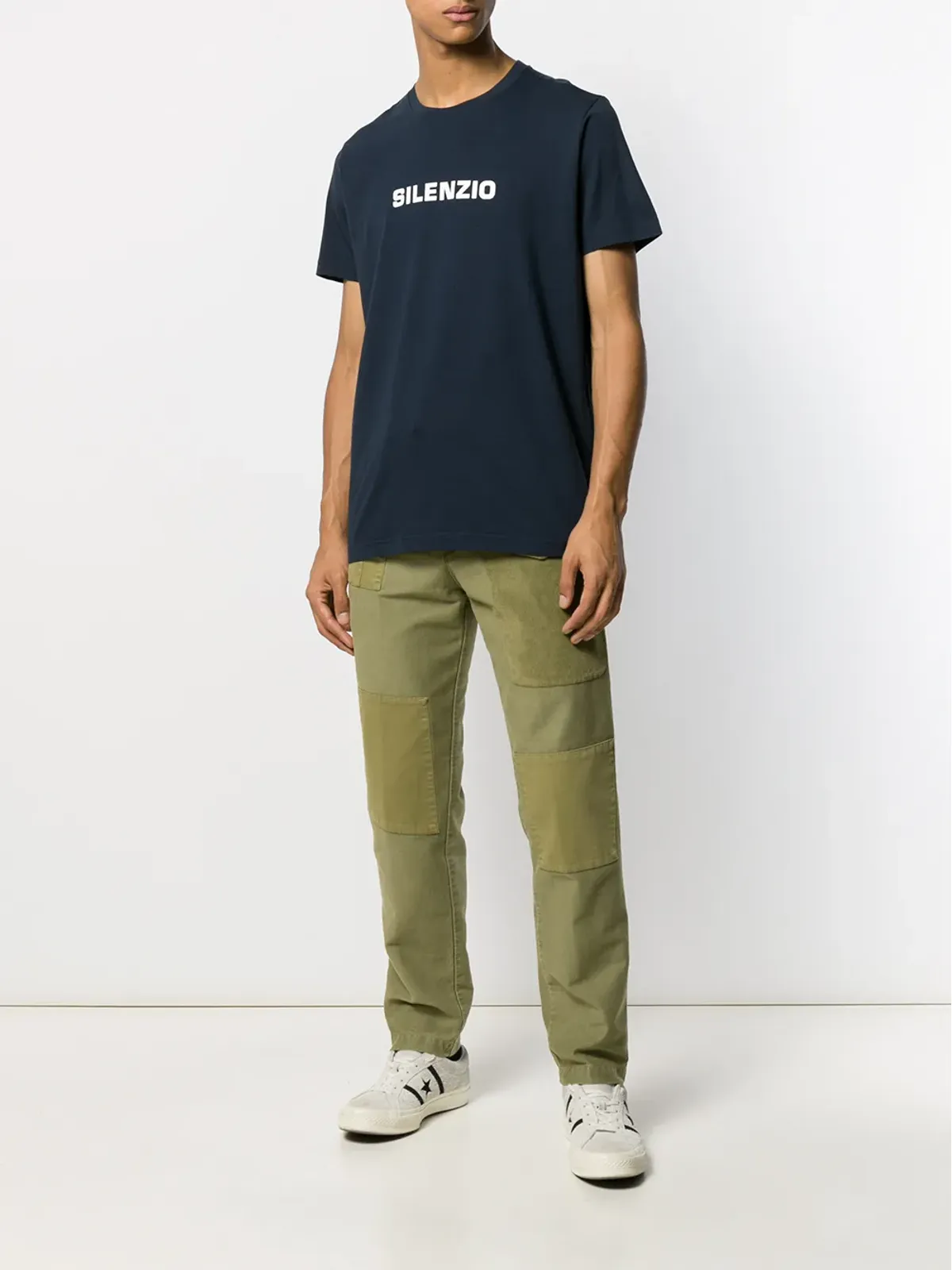 ASPESI Silenzioプリント リラックスフィット Tシャツ - 画像2