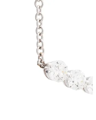 Anita Ko 18kt white gold graduated diamond necklace - Silver - サムネイル3