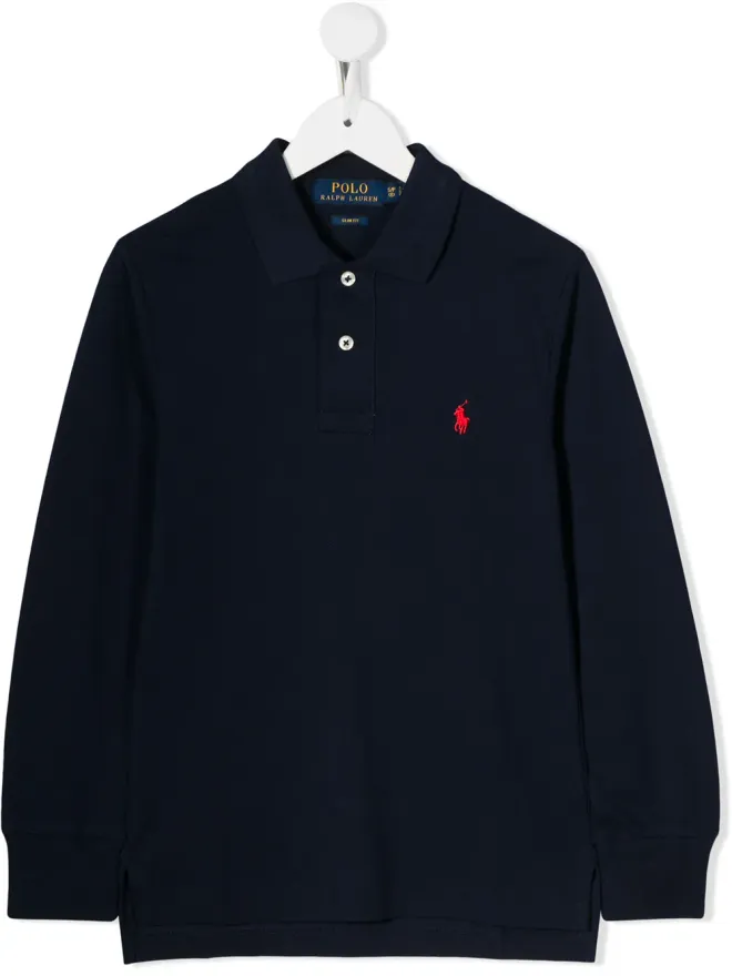 POLO RALPH LAUREN KIDS POLO RALPH LAUREN KIDS ロゴ刺繍ポロシャツの商品画像