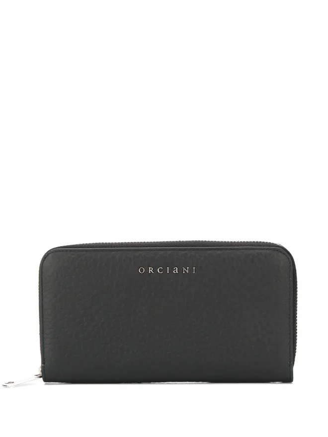 Orciani Orciani ロゴプレートウォレット - ブラックの商品画像