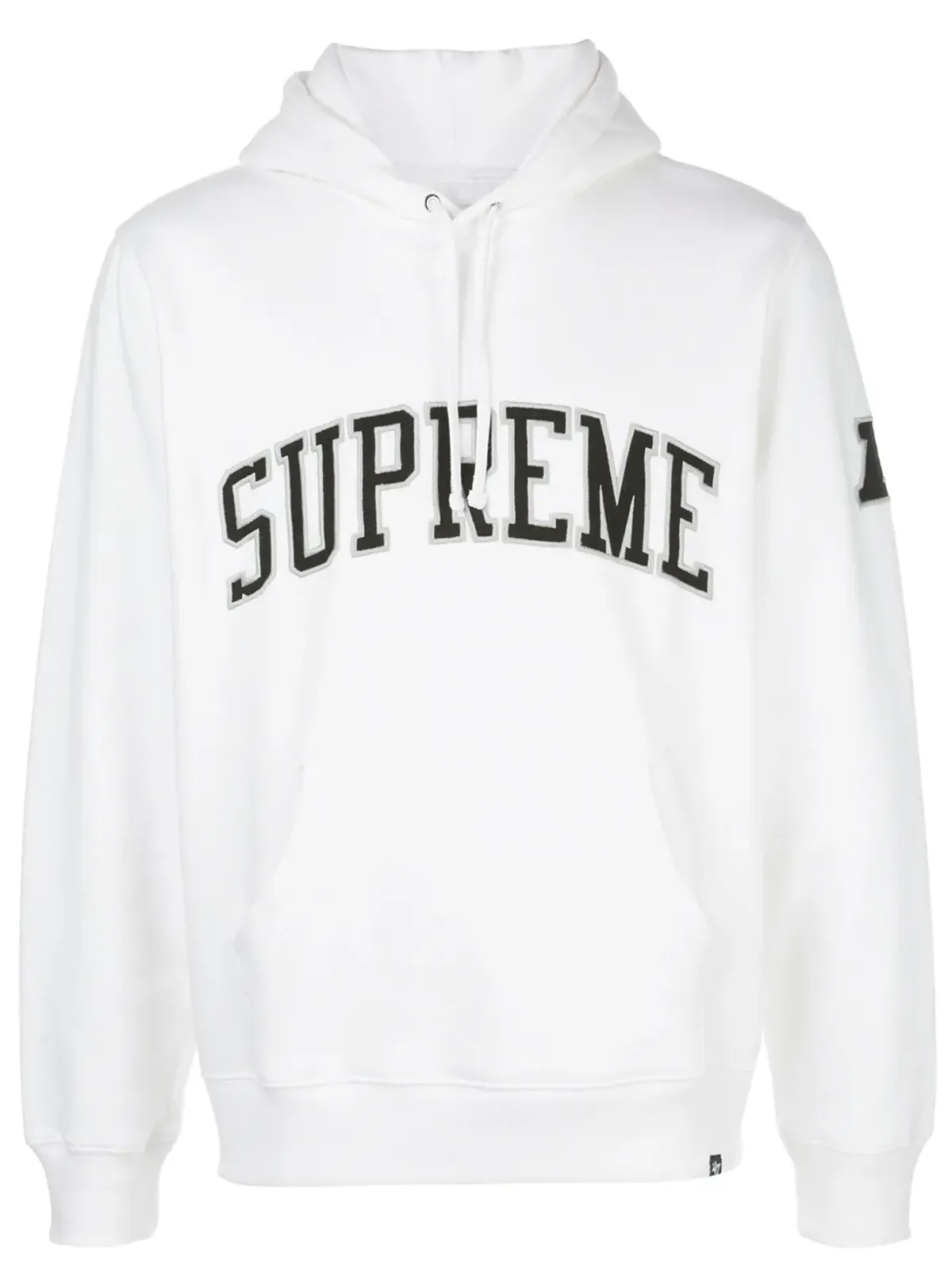 Supreme Raiders 47 ロゴプリント フーディー - ホワイト - 画像1