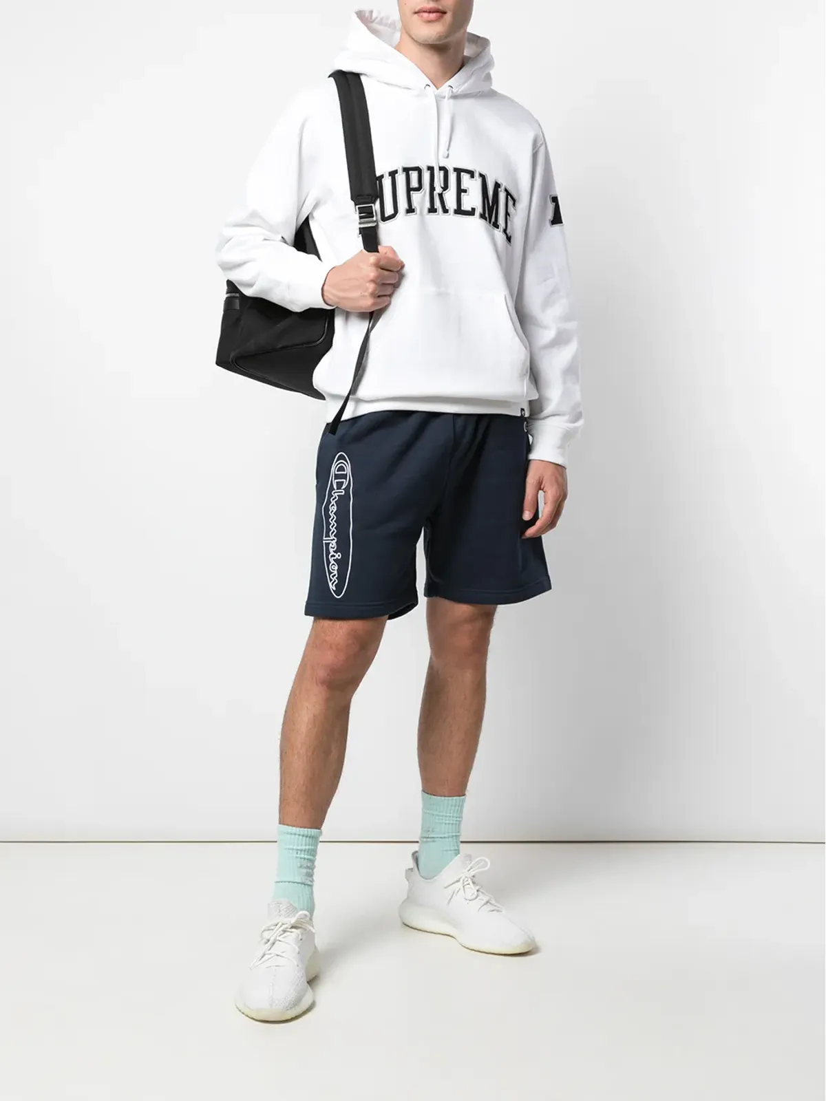 Supreme Raiders 47 ロゴプリント フーディー - ホワイト - 画像2