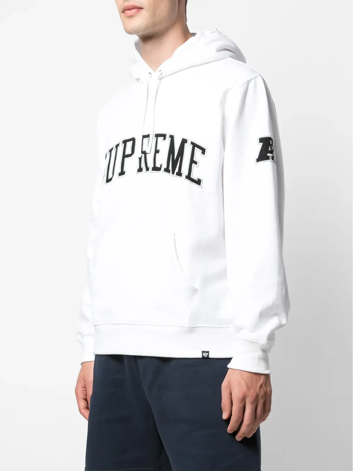 Supreme Raiders 47 ロゴプリント フーディー - ホワイト - 画像3