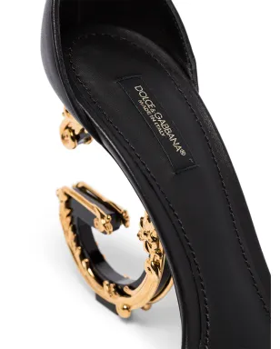 Dolce & Gabbana Keira バロック DG レザーサンダル - サムネイル5