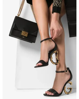Dolce & Gabbana Keira バロック DG レザーサンダル - サムネイル2