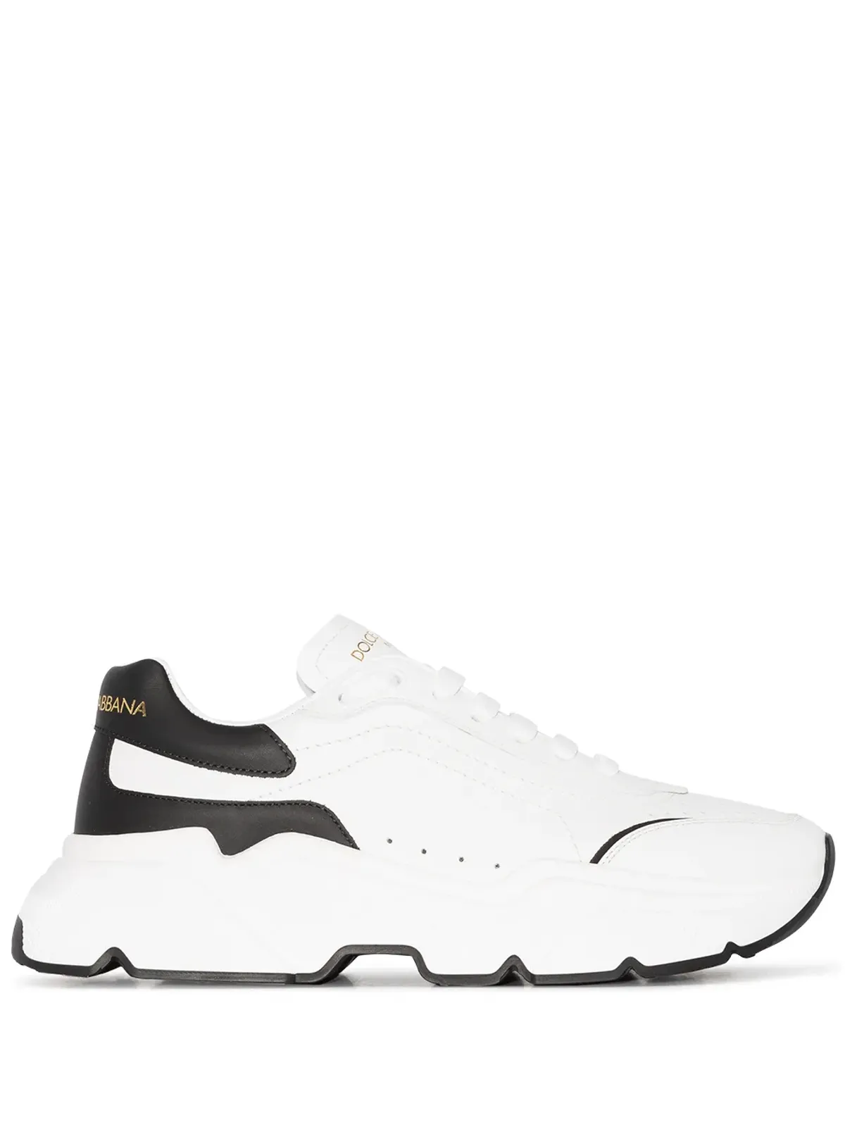 Dolce & Gabbana Daymaster レザー スニーカー ホワイト - 画像1