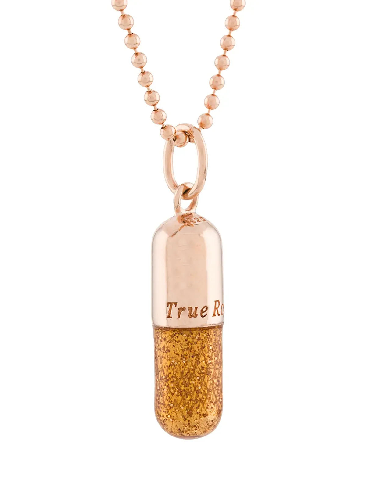 True Rocks グリッター ピル ペンダントネックレス - 画像3